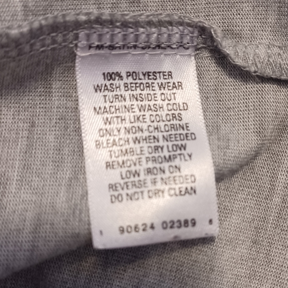4/$40 Gray Long Sleeve Tee - Size Large - Picture 7 of 7